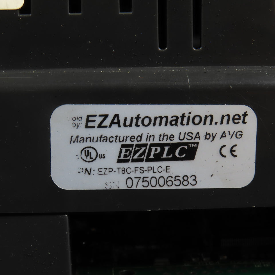 EZ Automation EZP-T8C-FS-PLC-E 8.2" TFT LCD Color Snap-in I/O Touch Display