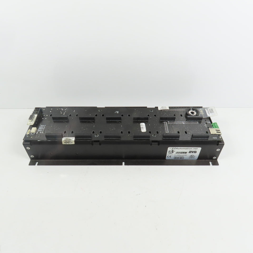 EZ Automation EZPLC-D-96E 12-Slot PLC Base 96 I/O Max