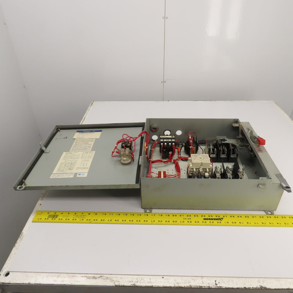 Westinghouse A200M1CAC Size 1 10HP Fusible Combination Starter 3PH 120V Coil