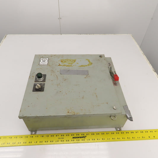 Westinghouse A200M1CAC Size 1 10HP Fusible Combination Starter 3PH 120V Coil