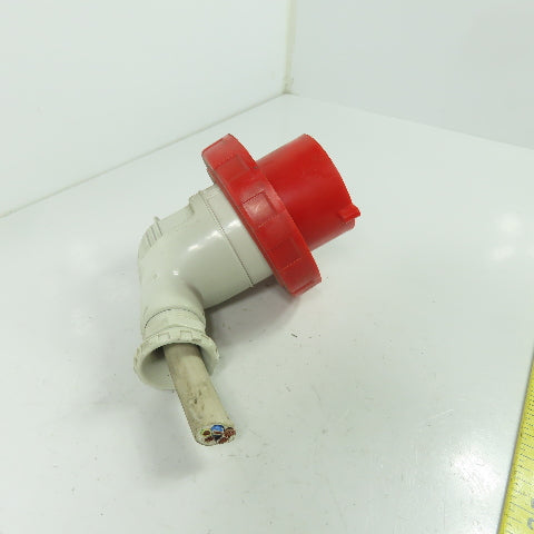 Gewiss GW 60 124 Electrical Receptacle Plug 5-Pin 32-6h 200-346/240-415