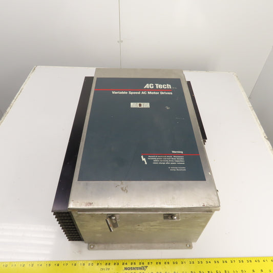 AC Tech L12100CX 10HP Variable Speed AC Motor Drive 230V 3PH Stainless Steel Enc