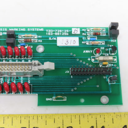 Telesis Marking Systems TZD-726125-B 163-66125b Control Circuit Board PCB