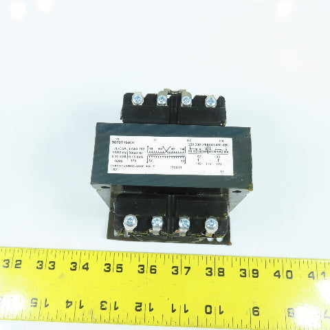 Square D 9070T150D1 0.15kVA Control Transformer Pri 220-480V Sec 110-115-120V