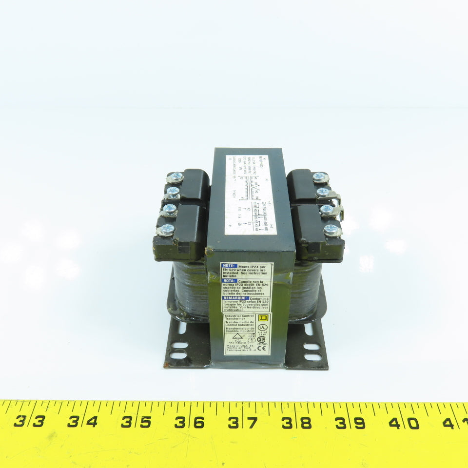 Square D 9070T150D1 0.15kVA Control Transformer Pri 220-480V Sec 110-115-120V