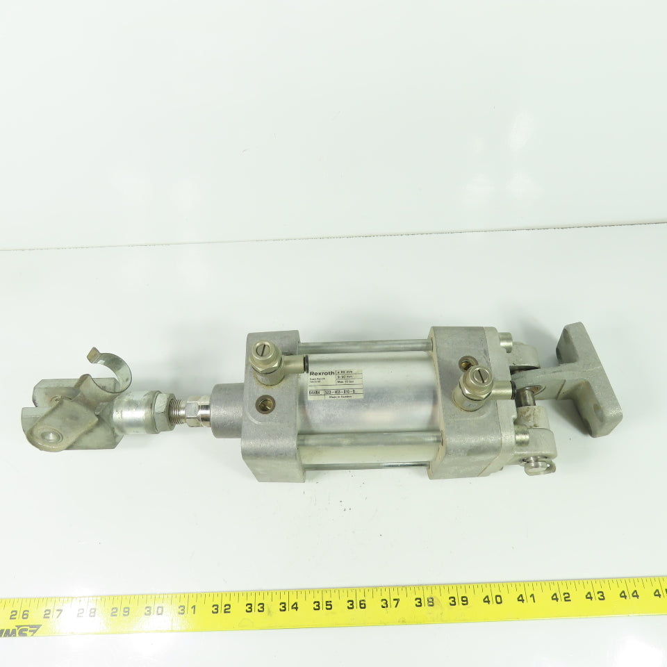 Rexroth 523-403-010-0 Double Acting Pneumatic Air Cylinder 50mm Stroke 80mm Bore