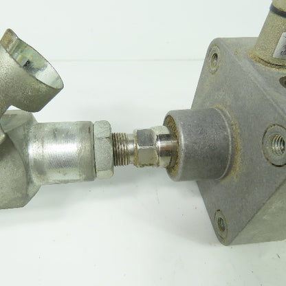 Rexroth 523-403-010-0 Double Acting Pneumatic Air Cylinder 50mm Stroke 80mm Bore
