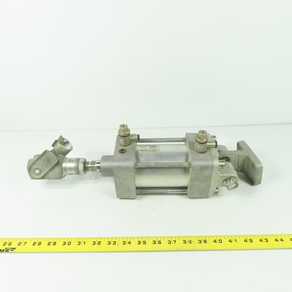 Rexroth 523-403-010-0 Double Acting Pneumatic Air Cylinder 50mm Stroke 80mm Bore