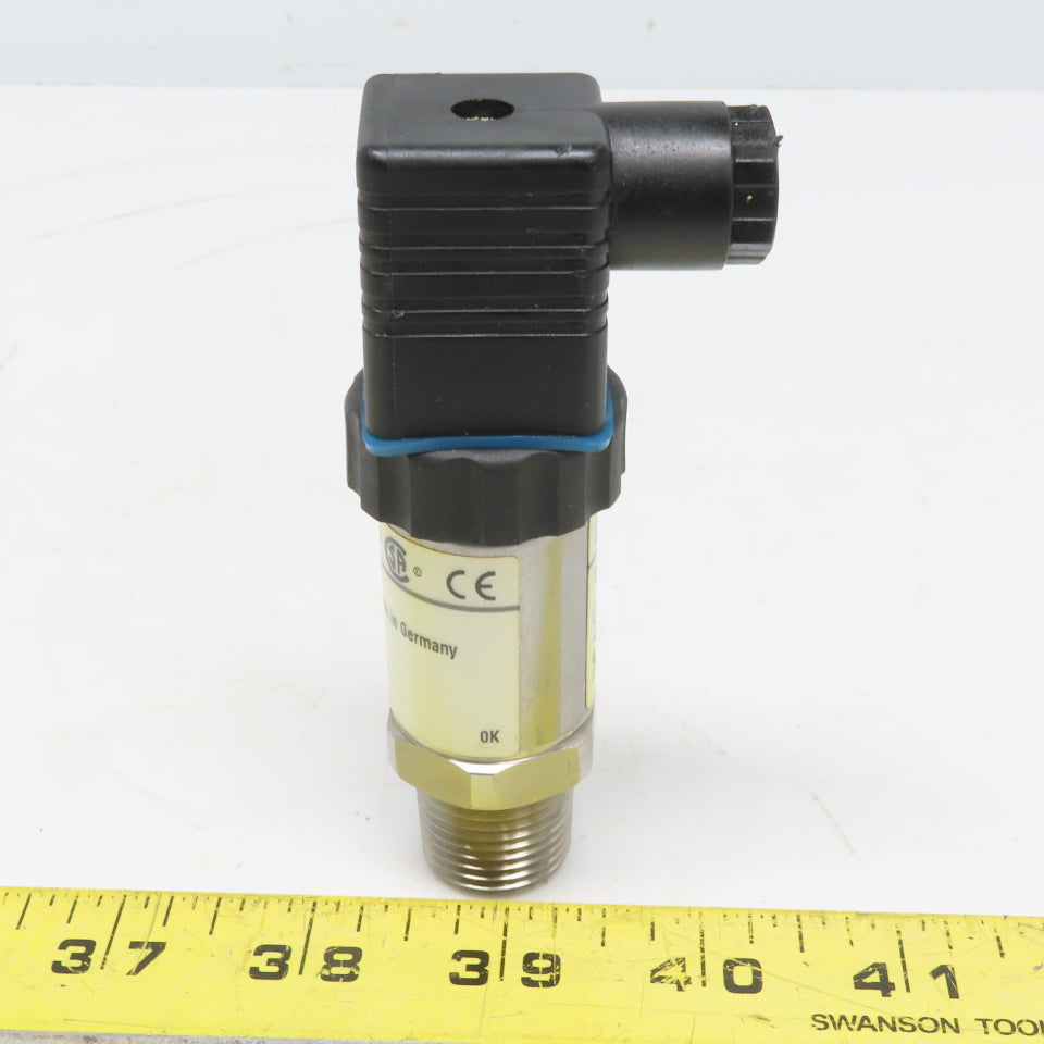 WIKA 8353098 S-10 Pressure Transmitter 0-2000 PSI 4-20mA 10-30VDC 1/2" NPT