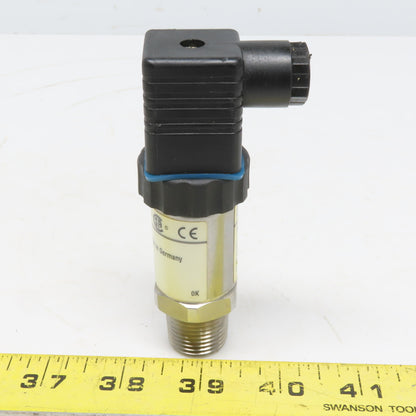 WIKA 8353098 S-10 Pressure Transmitter 0-2000 PSI 4-20mA 10-30VDC 1/2" NPT