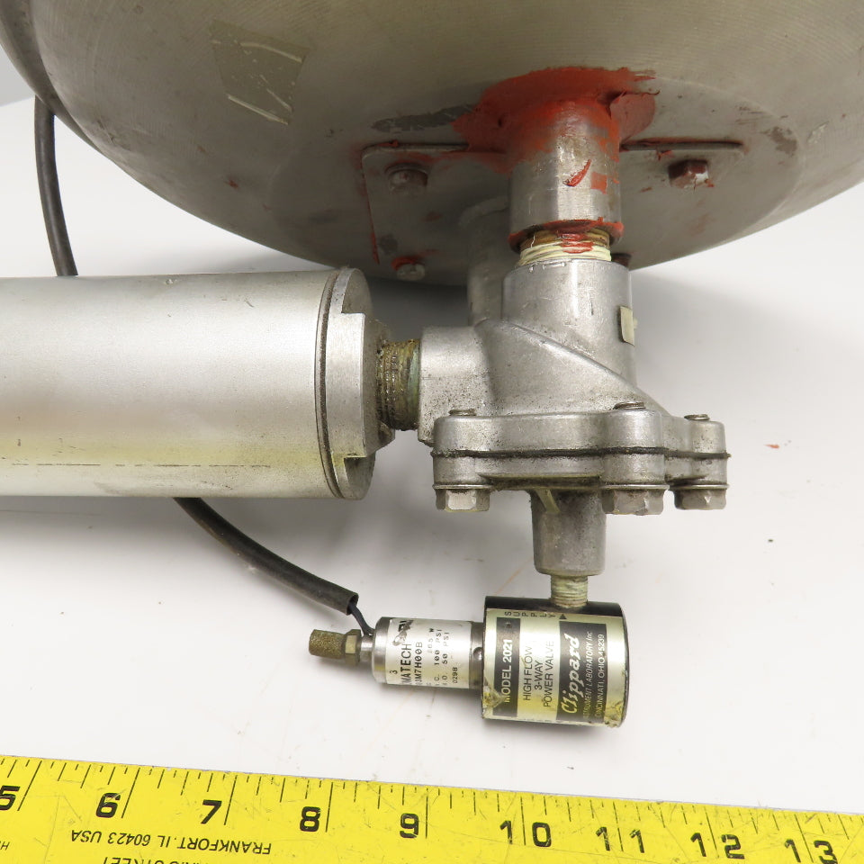 Conair Franklin 15" Hopper Lid W/ Pneumatic Valve