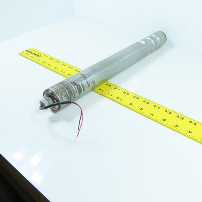 Interroll 92808 1.9" OD Powered Conveyor Roller 16-7/8" Face 17.5" BF 24VDC