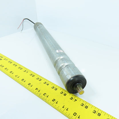 Interroll 92808 1.9" OD Powered Conveyor Roller 16-7/8" Face 17.5" BF 24VDC
