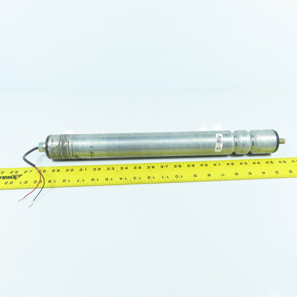 Interroll 92808 1.9" OD Powered Conveyor Roller 16-7/8" Face 17.5" BF 24VDC