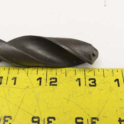 53/64" Coolant Thru 2 Flute HSS Spiral Drill Bit 11" OAL