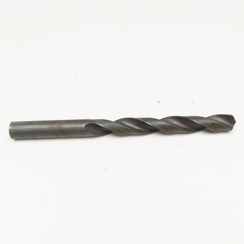 53/64" Coolant Thru 2 Flute HSS Spiral Drill Bit 11" OAL