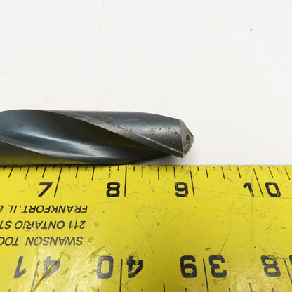 Precision Twist Drill 55/64" Coolant Thru 2 Flute HSS Spiral Drill Bit 11" OAL