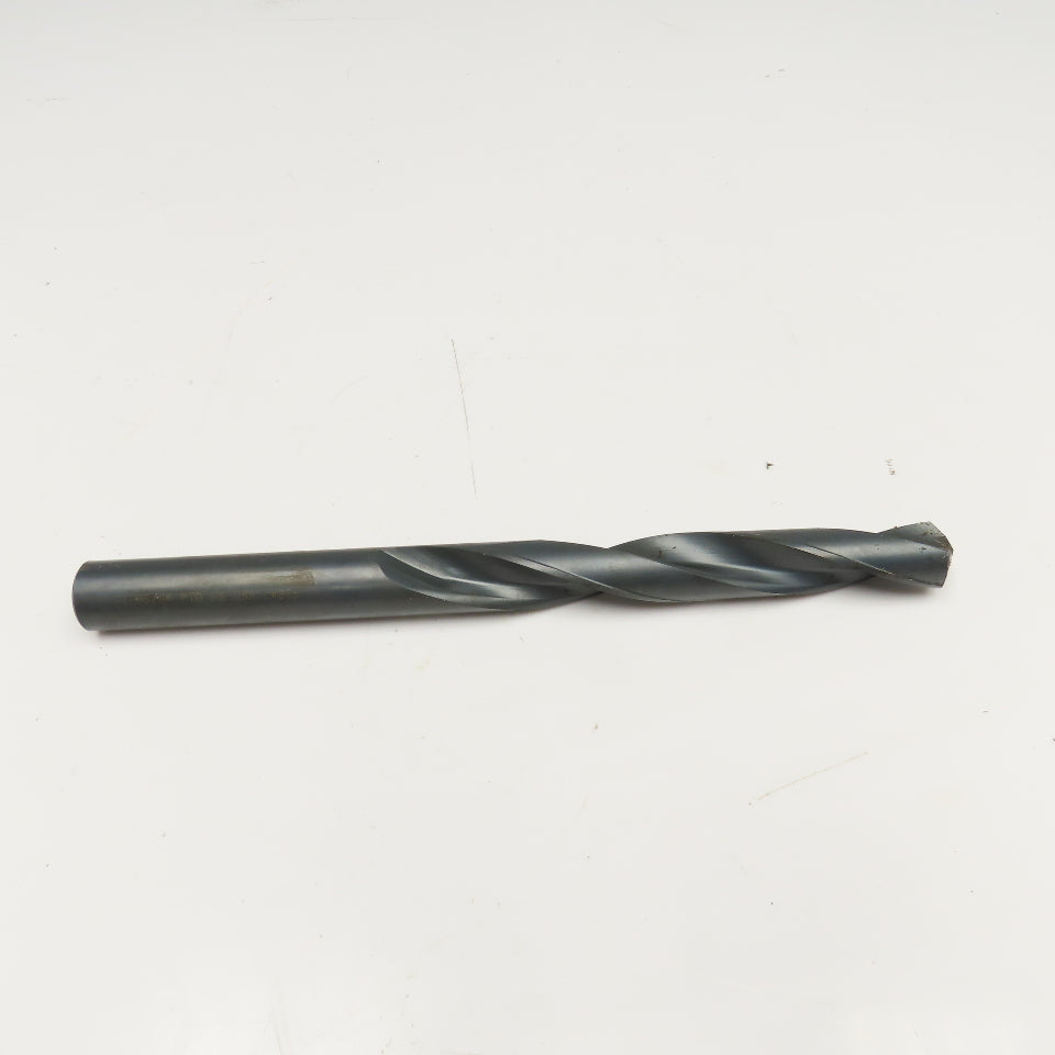 Precision Twist Drill 55/64" Coolant Thru 2 Flute HSS Spiral Drill Bit 11" OAL