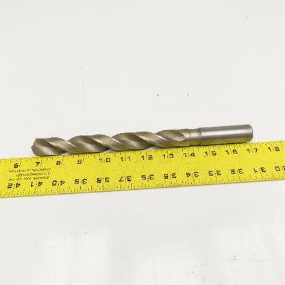 55/64" Coolant Thru 2 Flute HSS Spiral Drill Bit 11" OAL