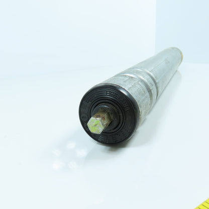 Interroll 77481 1.9" OD Powered Conveyor Roller 16-3/4" Face 17.5" BF 24VDC