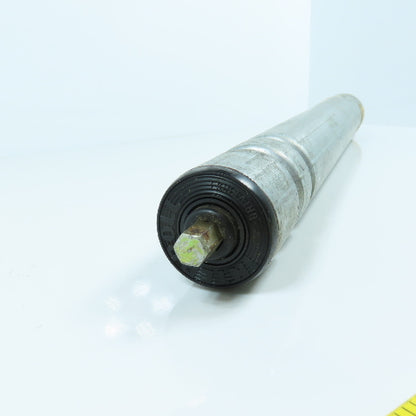 Interroll 77481 1.9" OD Powered Conveyor Roller 16-3/4" Face 17.5" BF 24VDC