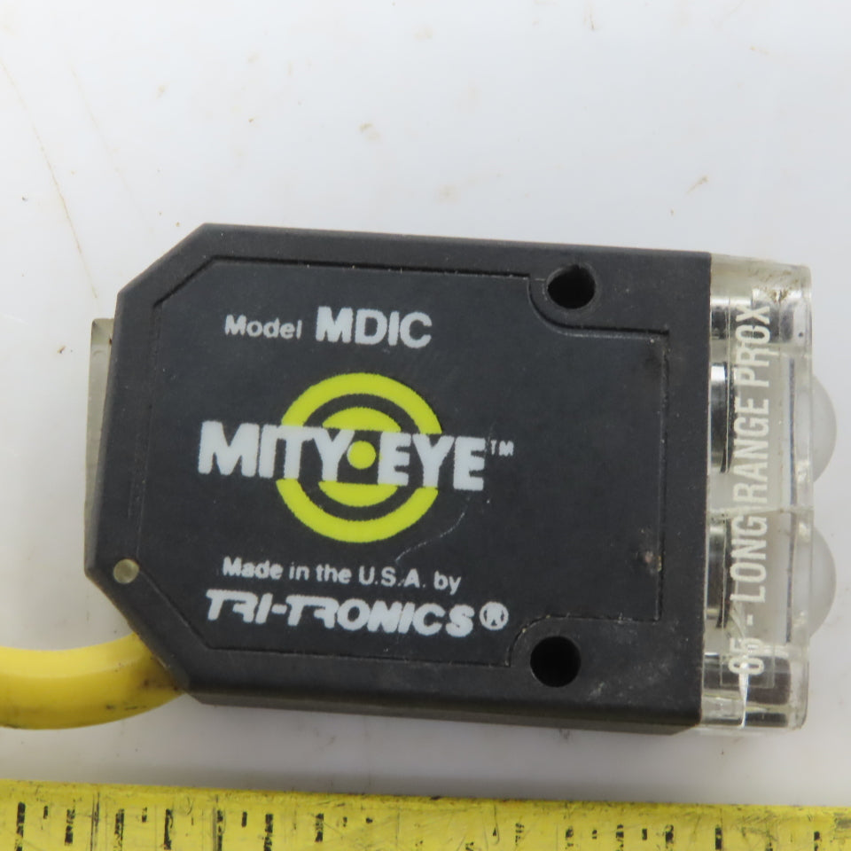 MITY EYE TRI-TRONICS MDIC05 Photoelectric Sensor Switch Long Range Prox 13-30VDC