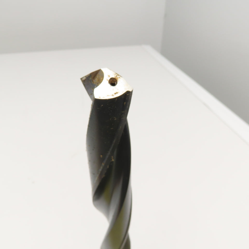 Precision Twist Drill 31/32" Coolant Thru 2 Flute HSS Spiral Drill Bit 11" OAL
