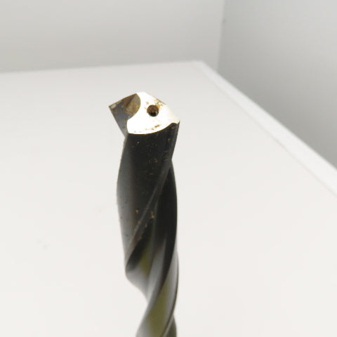 Precision Twist Drill 31/32" Coolant Thru 2 Flute HSS Spiral Drill Bit 11" OAL