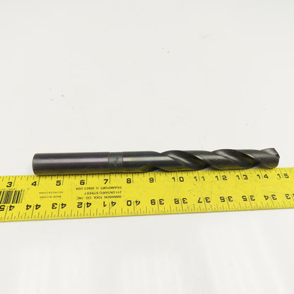 Michigan Drill 61/64" Coolant Thru 2 Flute HSS Spiral Drill Bit 11" OAL