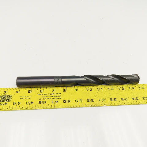 Michigan Drill 61/64" Coolant Thru 2 Flute HSS Spiral Drill Bit 11" OAL