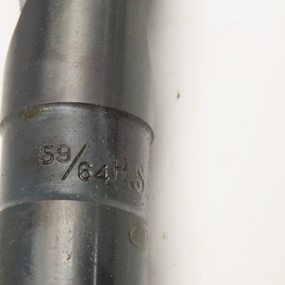 Michigan Drill 59/64" Coolant Thru 2 Flute HSS Spiral Drill Bit 11" OAL