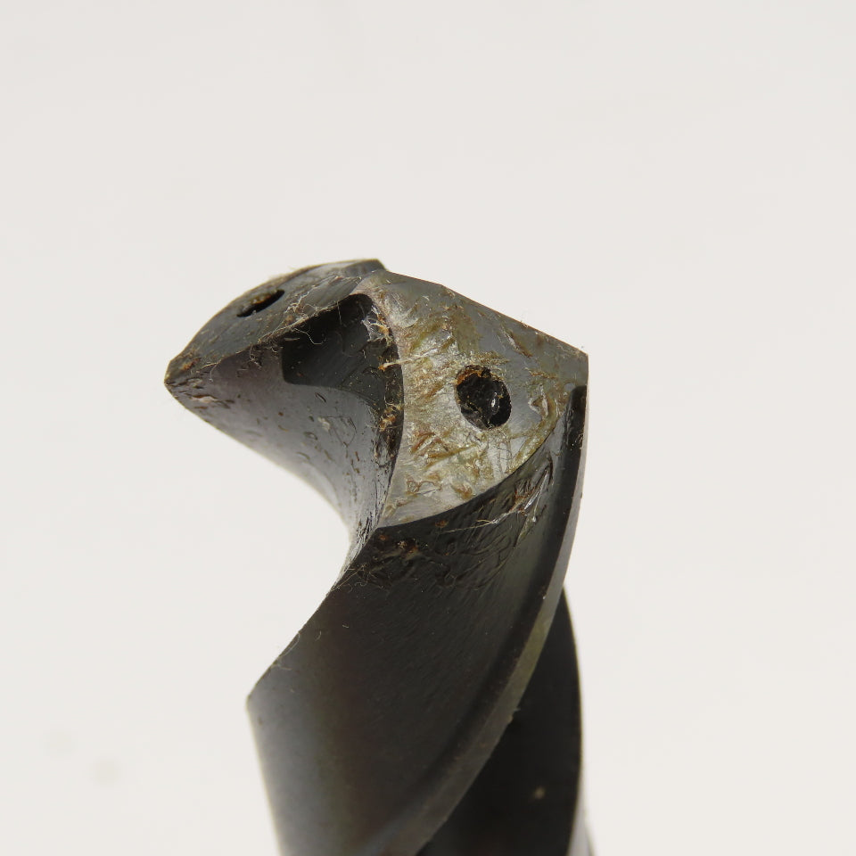 Michigan Drill 59/64" Coolant Thru 2 Flute HSS Spiral Drill Bit 11" OAL