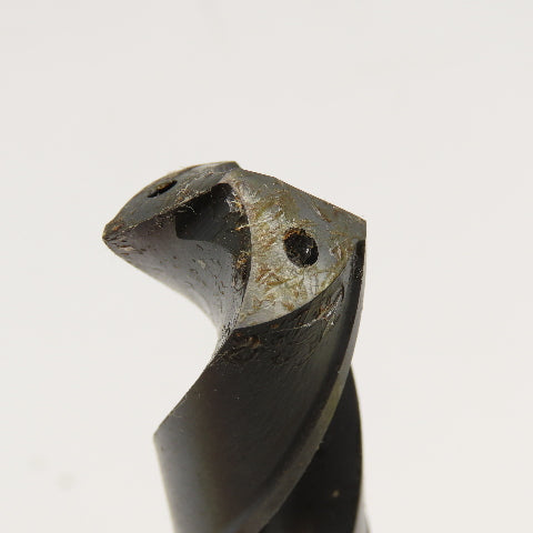 Michigan Drill 59/64" Coolant Thru 2 Flute HSS Spiral Drill Bit 11" OAL