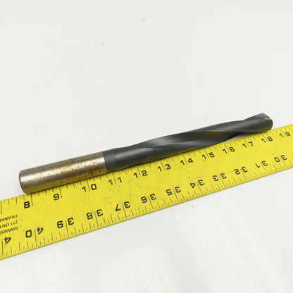Cleforge 7/8" Coolant Thru 2 Flute HSS Spiral Drill Bit 11" OAL