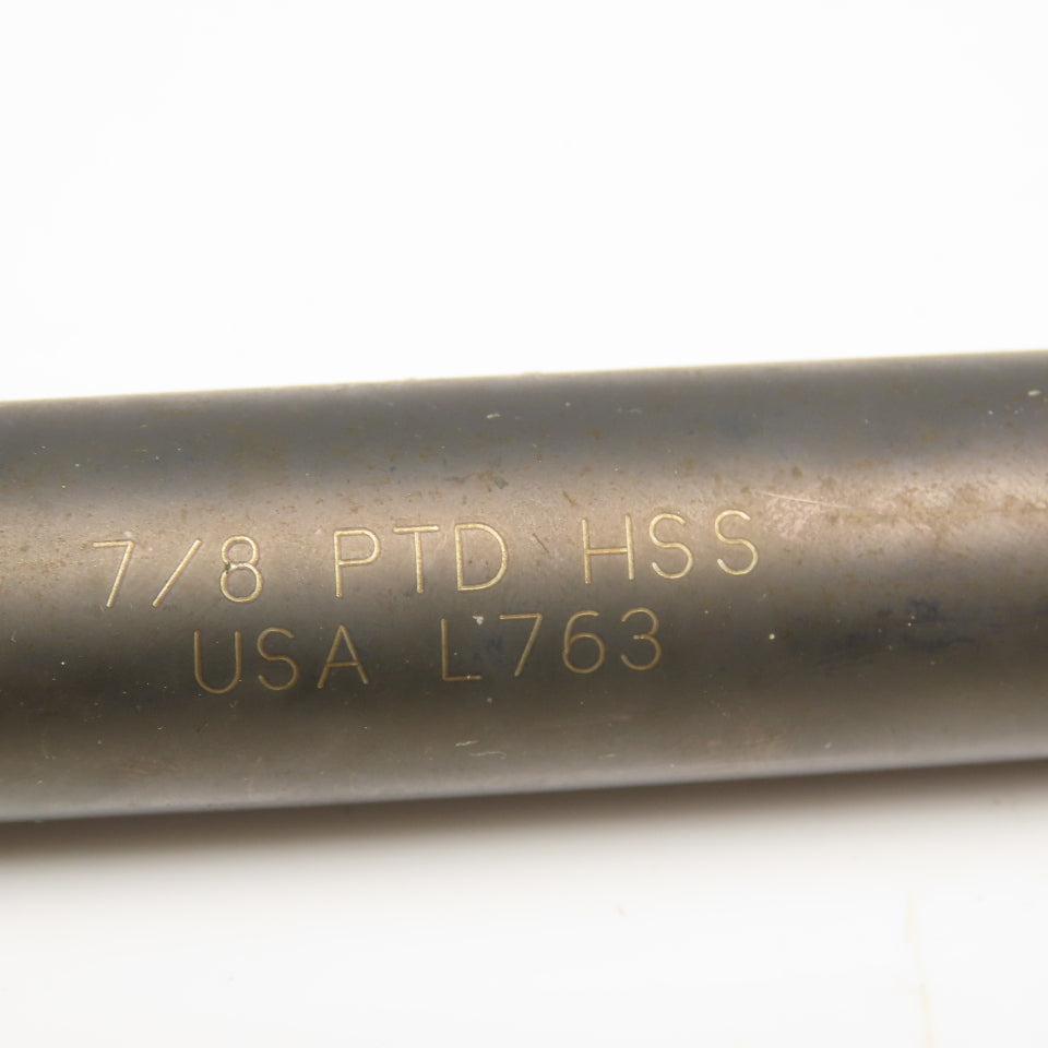 Precision Twist Drill 7/8" Coolant Thru 2 Flute HSS Spiral Drill Bit 11" OAL