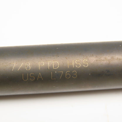Precision Twist Drill 7/8" Coolant Thru 2 Flute HSS Spiral Drill Bit 11" OAL