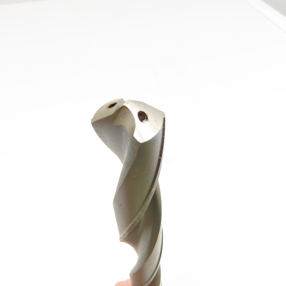 Precision Twist Drill 7/8" Coolant Thru 2 Flute HSS Spiral Drill Bit 11" OAL