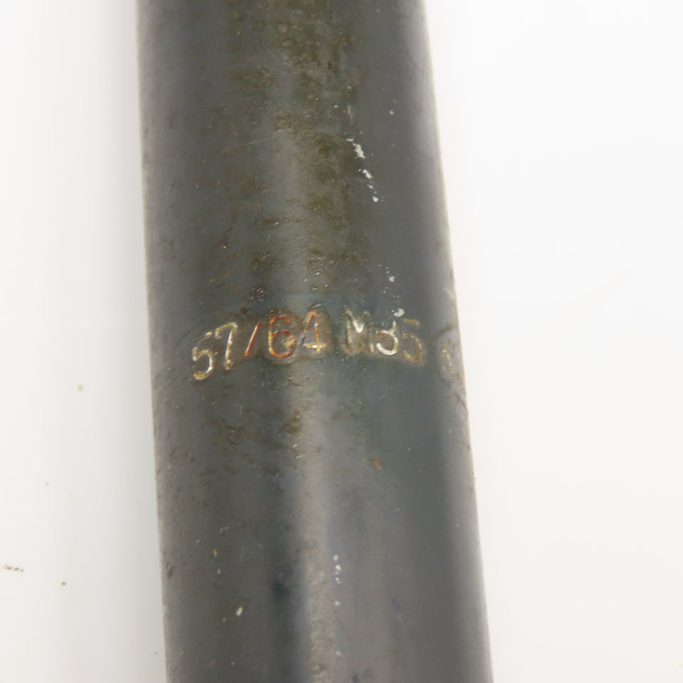 57/64" Coolant Thru 2 Flute HSS Twist Drill Bit 11" OAL