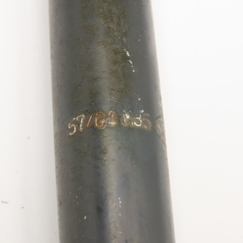 57/64" Coolant Thru 2 Flute HSS Twist Drill Bit 11" OAL