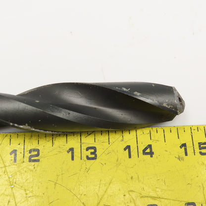 Cleforge 57/64" Coolant Thru 2 Flute HSS Spiral Drill Bit 11" OAL