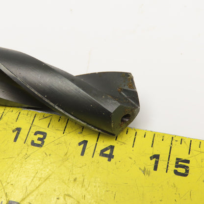 Cleforge 57/64" Coolant Thru 2 Flute HSS Spiral Drill Bit 11" OAL