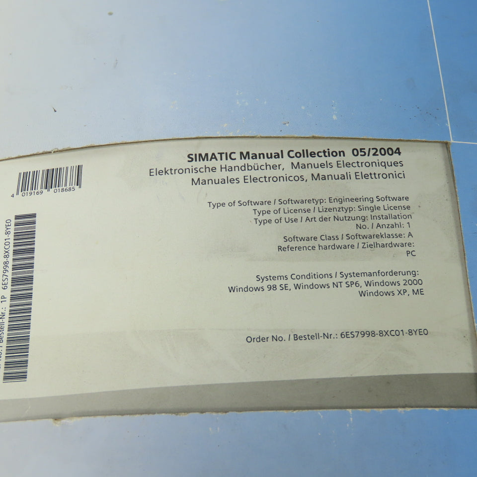 Siemens Simatic Manual Collection Documentation 05/2004