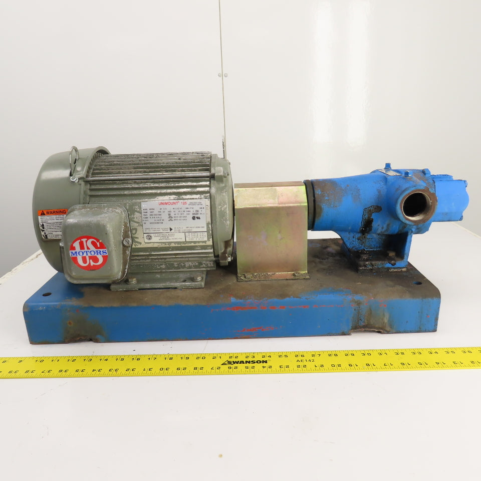 Viking HL4195 3HP Internal Gear Pump 580GPM 230/460V 3PH 250PSI 1-1/2" Tested