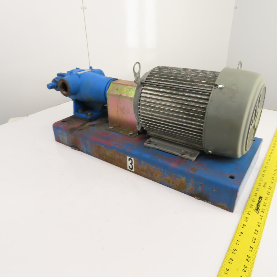 Viking HL4195 3HP Internal Gear Pump 580GPM 230/460V 3PH 250PSI 1-1/2" Tested