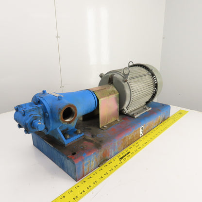Viking HL4195 3HP Internal Gear Pump 580GPM 230/460V 3PH 250PSI 1-1/2" Tested