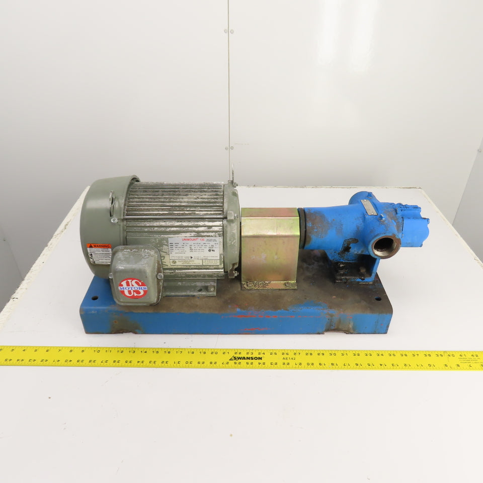 Viking HL4195 3HP Internal Gear Pump 580GPM 230/460V 3PH 250PSI 1-1/2" Tested