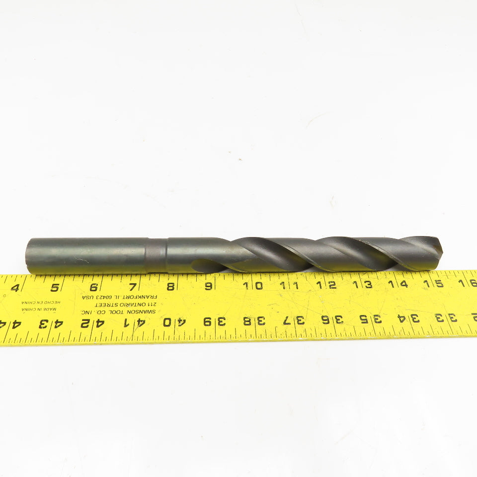63/64" Coolant Thru 2 Flute Spiral Drill Bit 11" OAL
