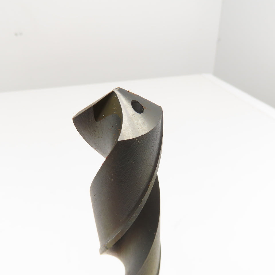 63/64" Coolant Thru 2 Flute Spiral Drill Bit 11" OAL
