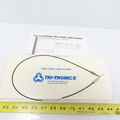 TRI-TRONICS F-W24PP Fiber Optic Light Guide .040 Fiber Dia .060 Sensing Tip O.D.