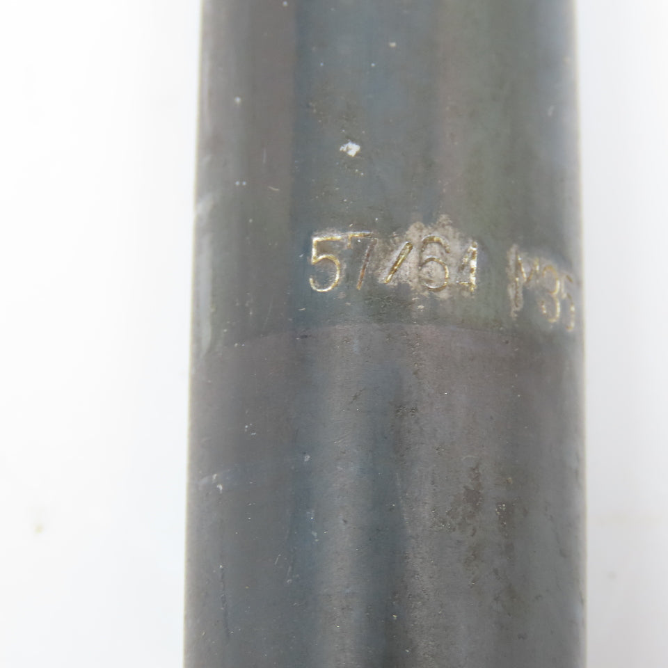 57/64" Coolant Thru 2 Flute Spiral Drill Bit 11" OAL